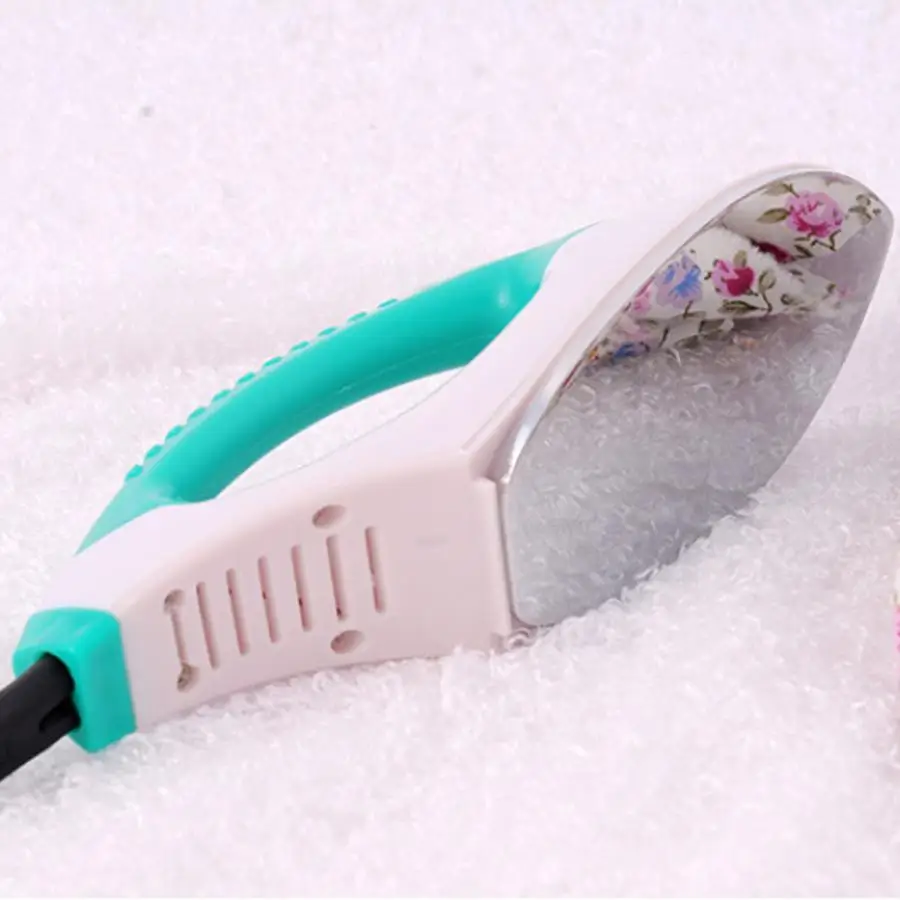 Compact Handheld Garment Iron US Plug Small Electric Pressing Machine for Clothes Fabric Sewing Quilting Home Craft Projects