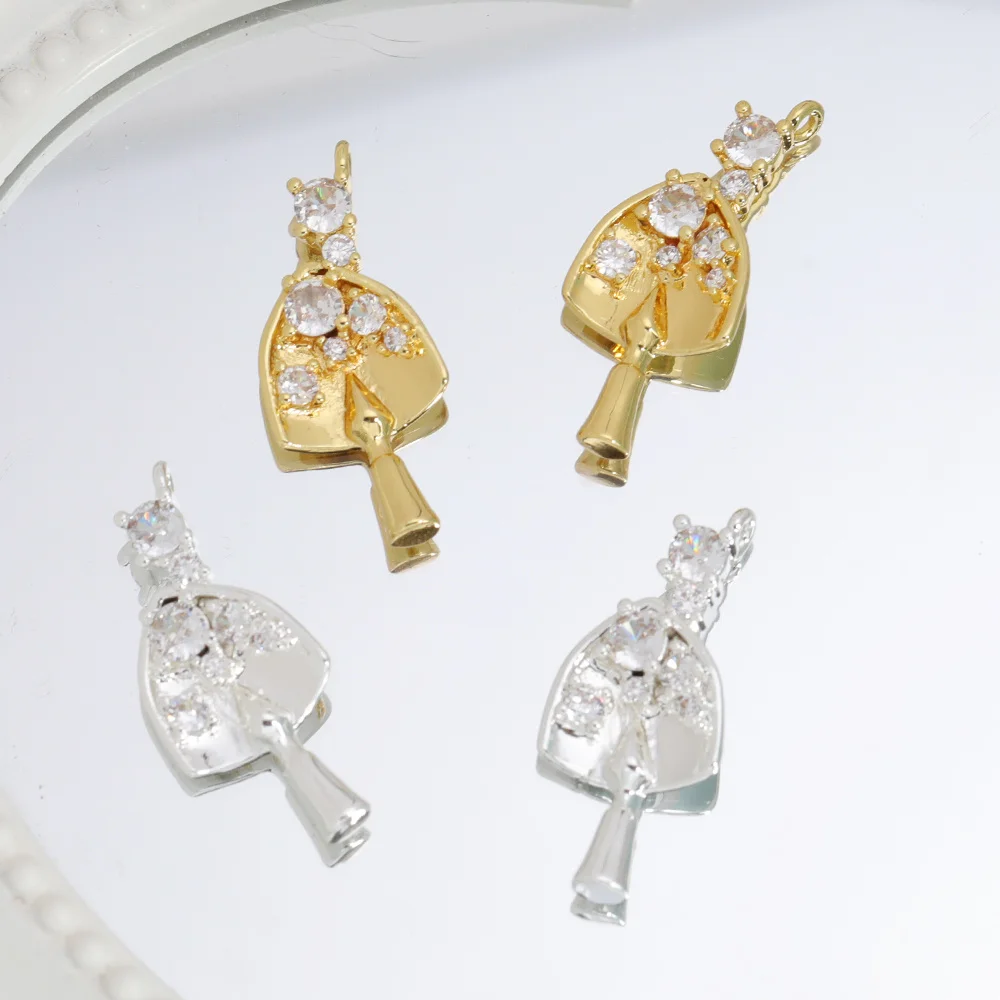 

Cordial Design 11*26MM 50Pcs Genuine Gold Plating/Jewelry Findings & Components/Copper/DIY Pendant/Hand Made/Shovel #194878