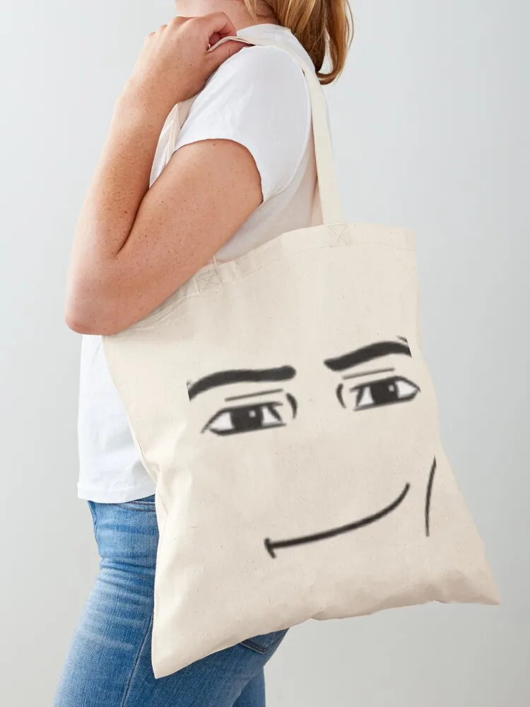 The man face Tote Bag women bag shoping bag cute tote