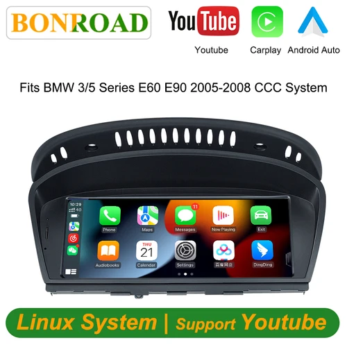 Bonroad 8,8 Pulgadas Inalámbrico Apple Carplay Android Auto