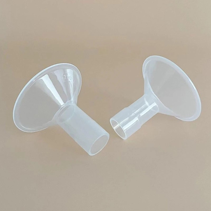 Insertos brida plástico mejorados 19mm/21mm, taza para extractor leche, accesorios eléctricos para extractor