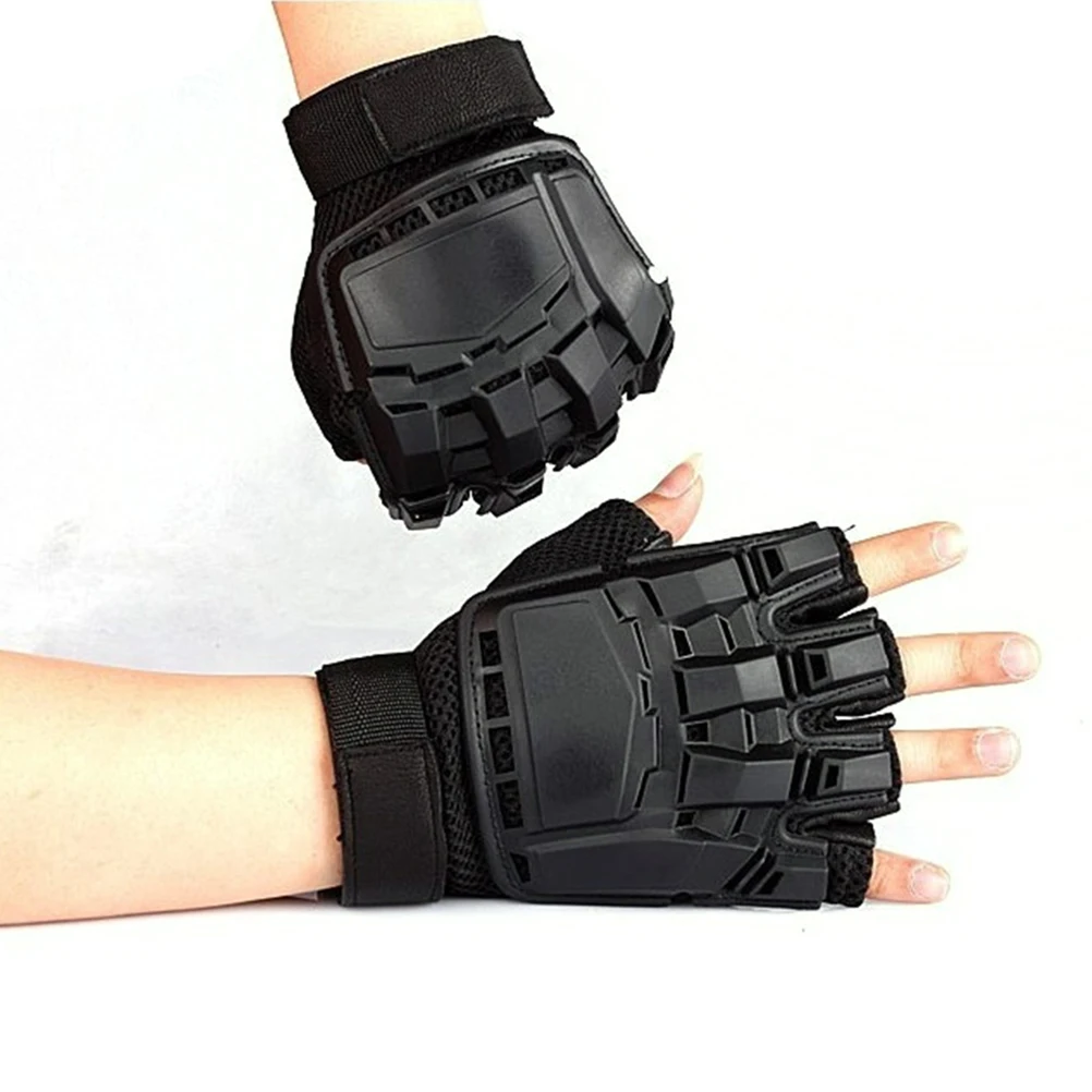 

Half Finger Cycling Gloves Shockproof Breathable Men Women Bike Riding Outdoor Sports Gloves Sweat Absorbent Anti Slip Long Ride