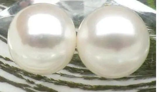 925 Silver Natural Freshwater Tahiti Pearl Earrings Jewelry