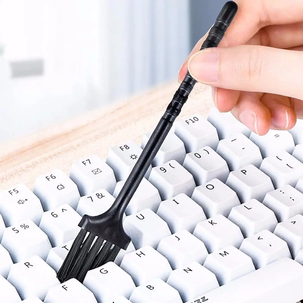 Cleaner Portable Desktop Shaver Anti-static Computer Keyboard Brush Laptop Slit Corner Cleaning Dusting Cleaning Brush