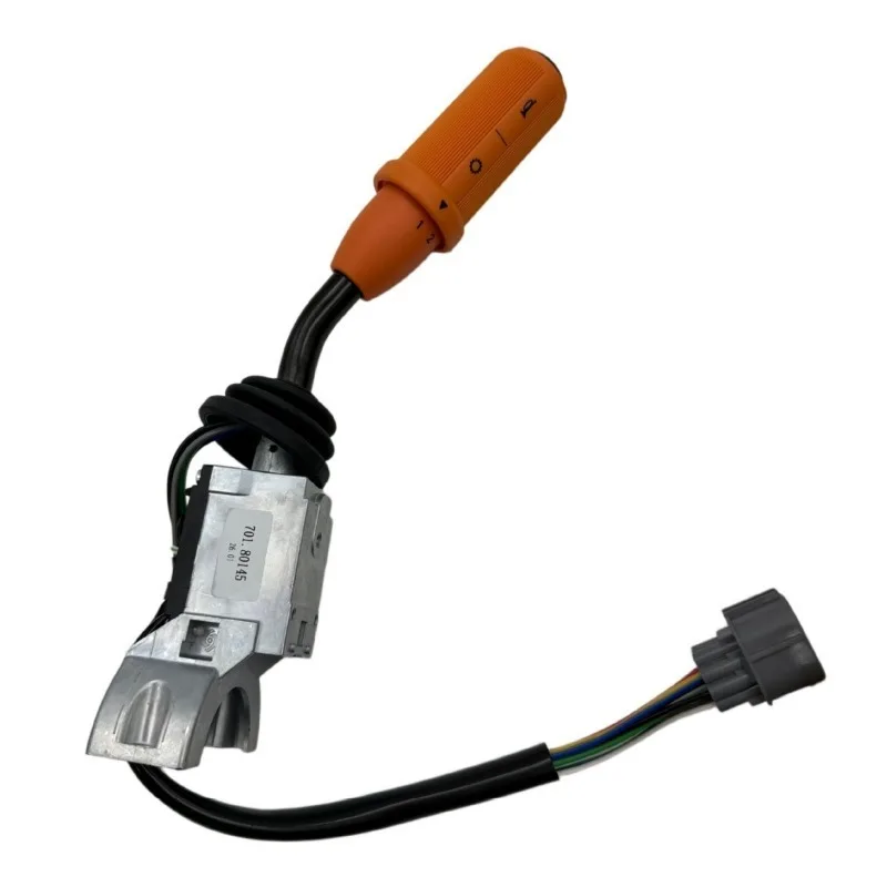 suitable-for-70180145-jcb-backhoe-loader-gear-joystick-grey-multi-pin-plug-transmission-control-handle