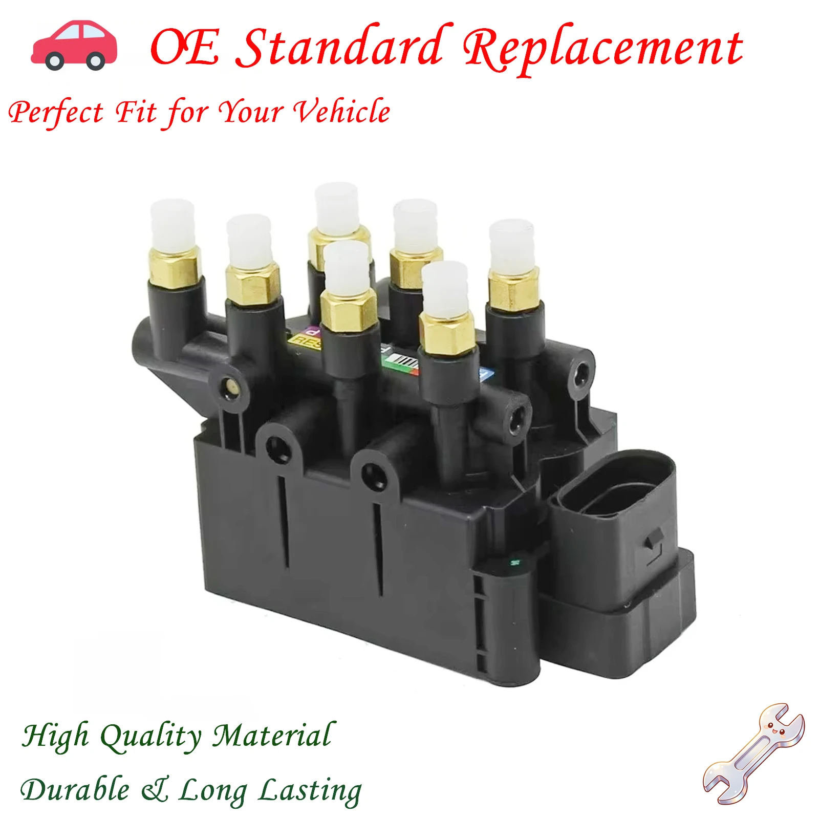 

Air suspension valve block, solenoid valve block, air compressor valve 4725530100 for BMW 7 Series G11 G12, auto parts