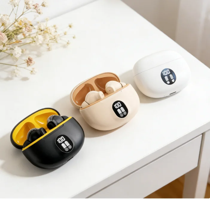 Audífonos Inalámbricos Originales 895B TWS, Audífonos Bluetooth para Juegos con Micrófono, Reducción de Ruido, Bajos de Alta Fidelidad