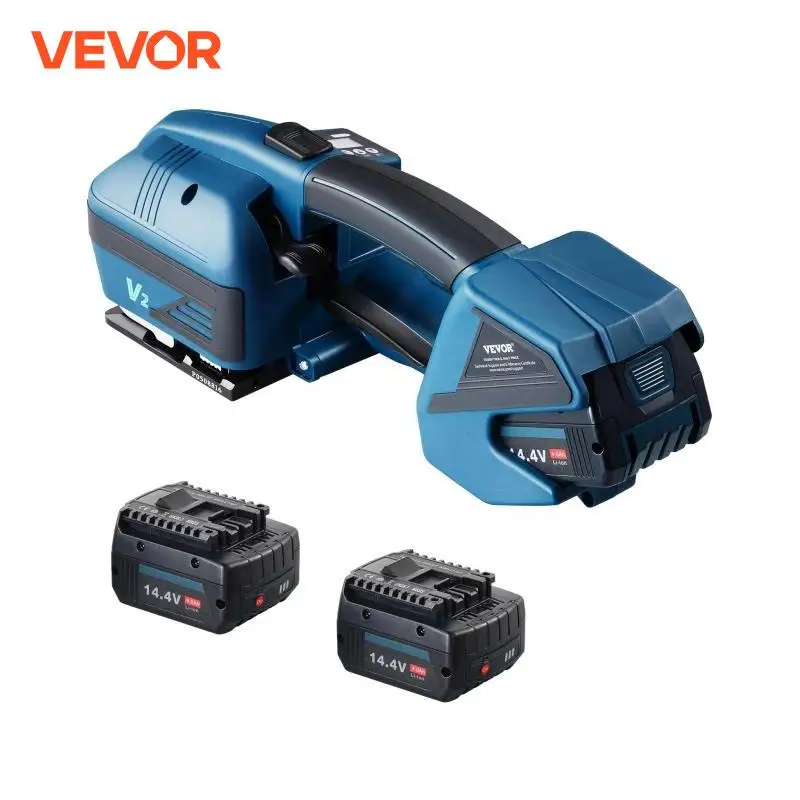 VEVOR Electric Strapping Machine Portable Battery Powered Automatic Banding Tool for 0.35