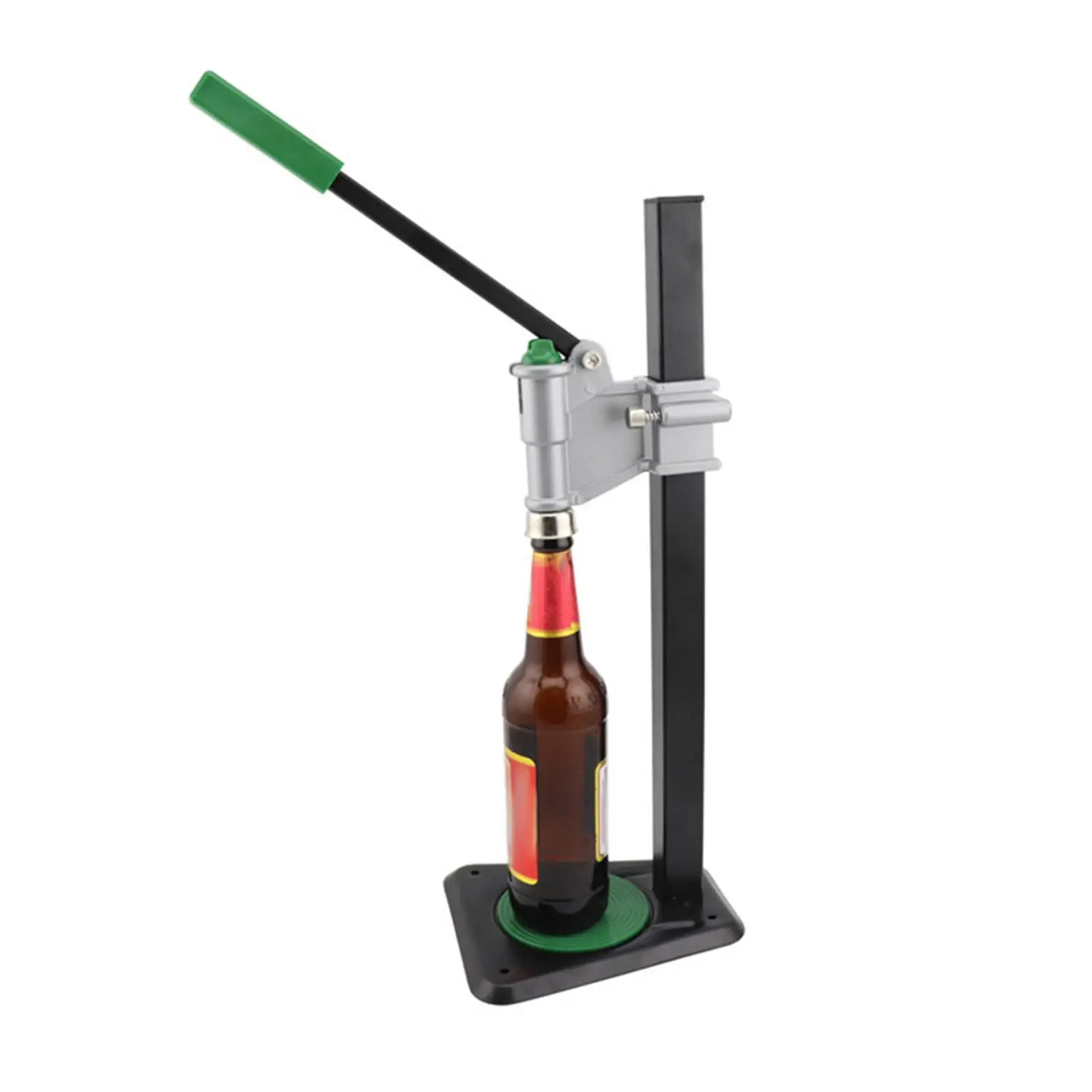 Universal Manual Bottle Capper Stainless Steel Durable Sealing Tool for Beer Soda Champagne Kitchen Glass Bottles