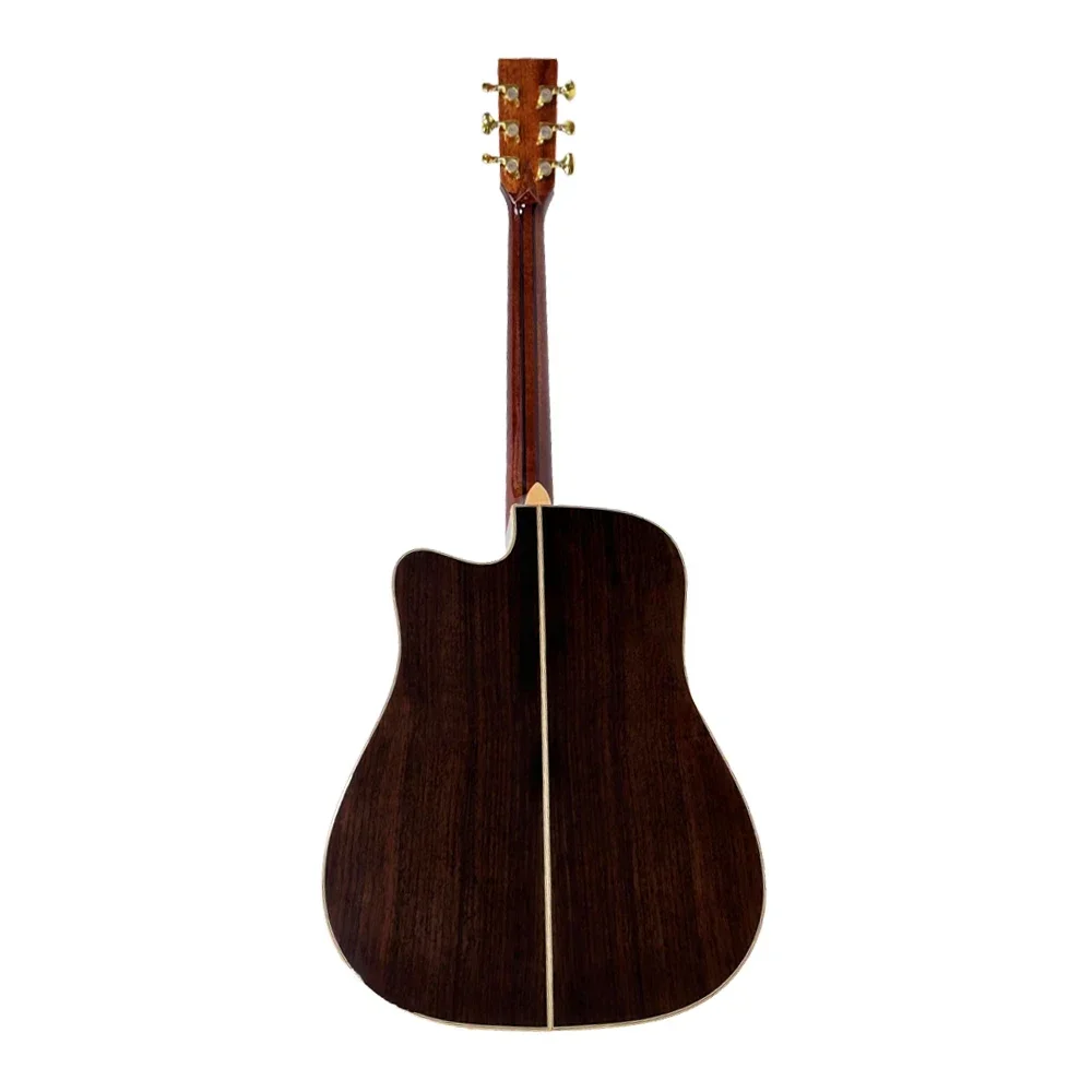 

Best 41'' Guitar Acoustic Stringed Instrument High Quality Solid Wood Spruce Sapele Acoustic Guitar High Quality Mahogany