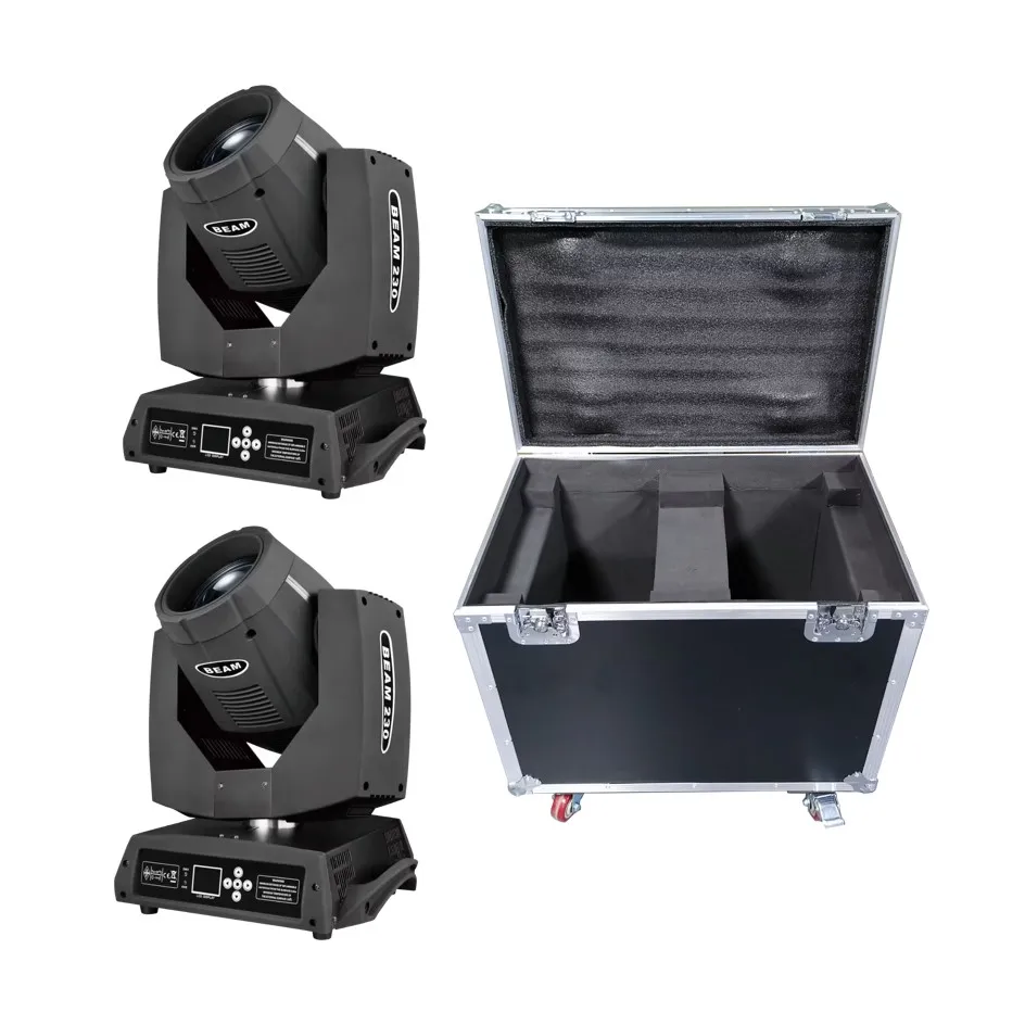 

2pcs/lot,Beam 230w 7r Sharpy beam 7r 230w moving head light with Flight case beam 230w 7r Light Beam Sharpy 230w