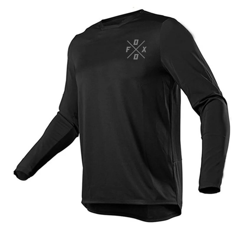 

2025 Motochross Mountain Enduro Bike Clothing Moto Downhill T-shirt Ranger Foxo Men's Bike Jersey Mountain Bike Shirt