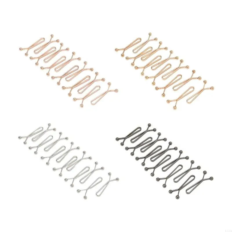 L5ya 12 peças hijab clipe cachecol broche cachecóis fixação fecho joias para mulheres muçulmanas