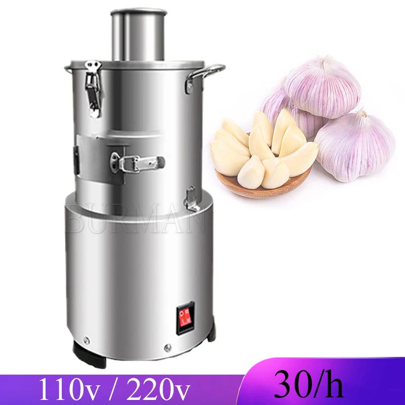 2023 Household   Commercial Electric Automatic Garlic Peeler Machine Separator