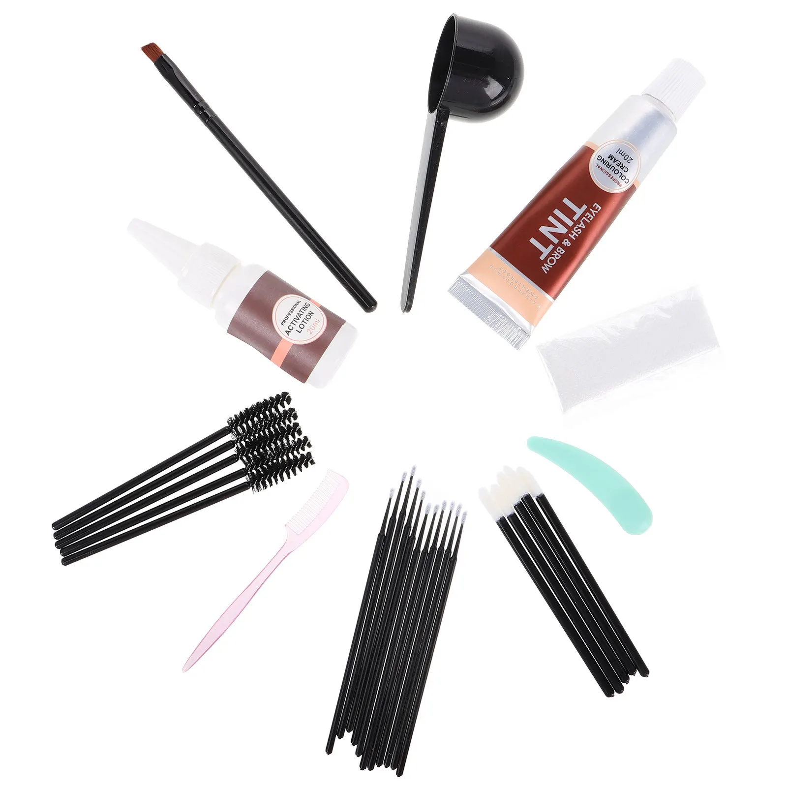 1 Set Diy Brow Colorless Lasting Eyebrow Cream Brow Gel Wild Eyebrow Combing Gel Brown Eyebrow Dye Eye Brow Gel