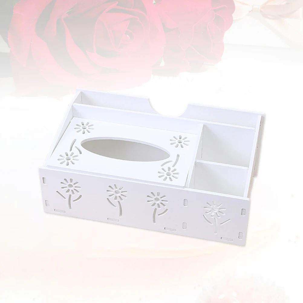 

Remote Control Storage Box Desktop Penicl Holder Organizer Scissor Scissors Stand