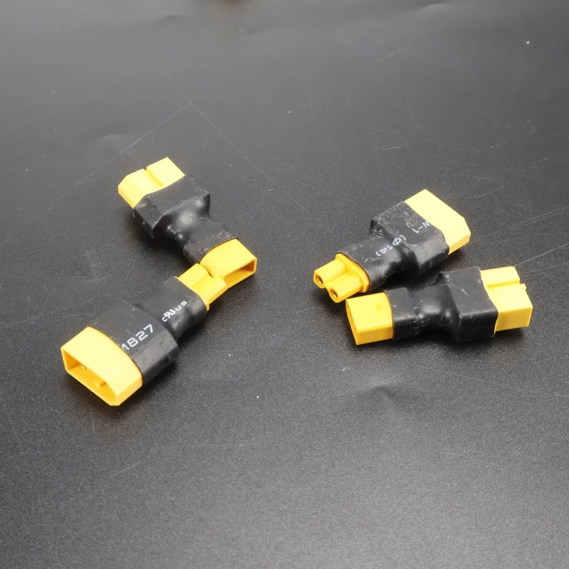 4 قطعة XT60 إلى XT30 محول محول لطائرة بدون طيار FPV RC يبو NiMH شاحن بطارية ESC
