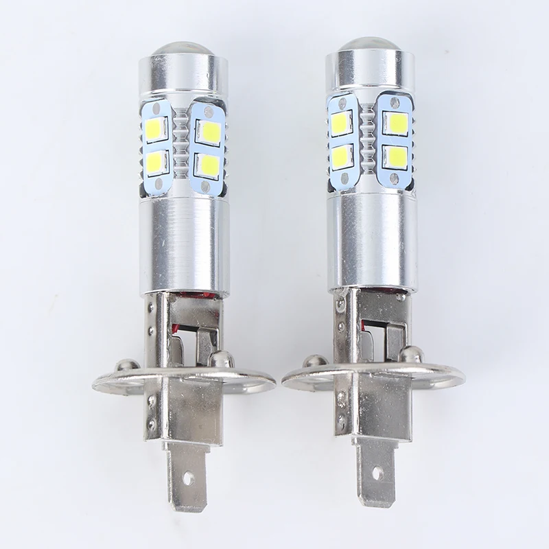 Hot! NEW 1 Pair H1 LED Headlight Bulbs Ice Blue Super Bright Car Headlights Car Light Auto Car Accessories Dropshipping