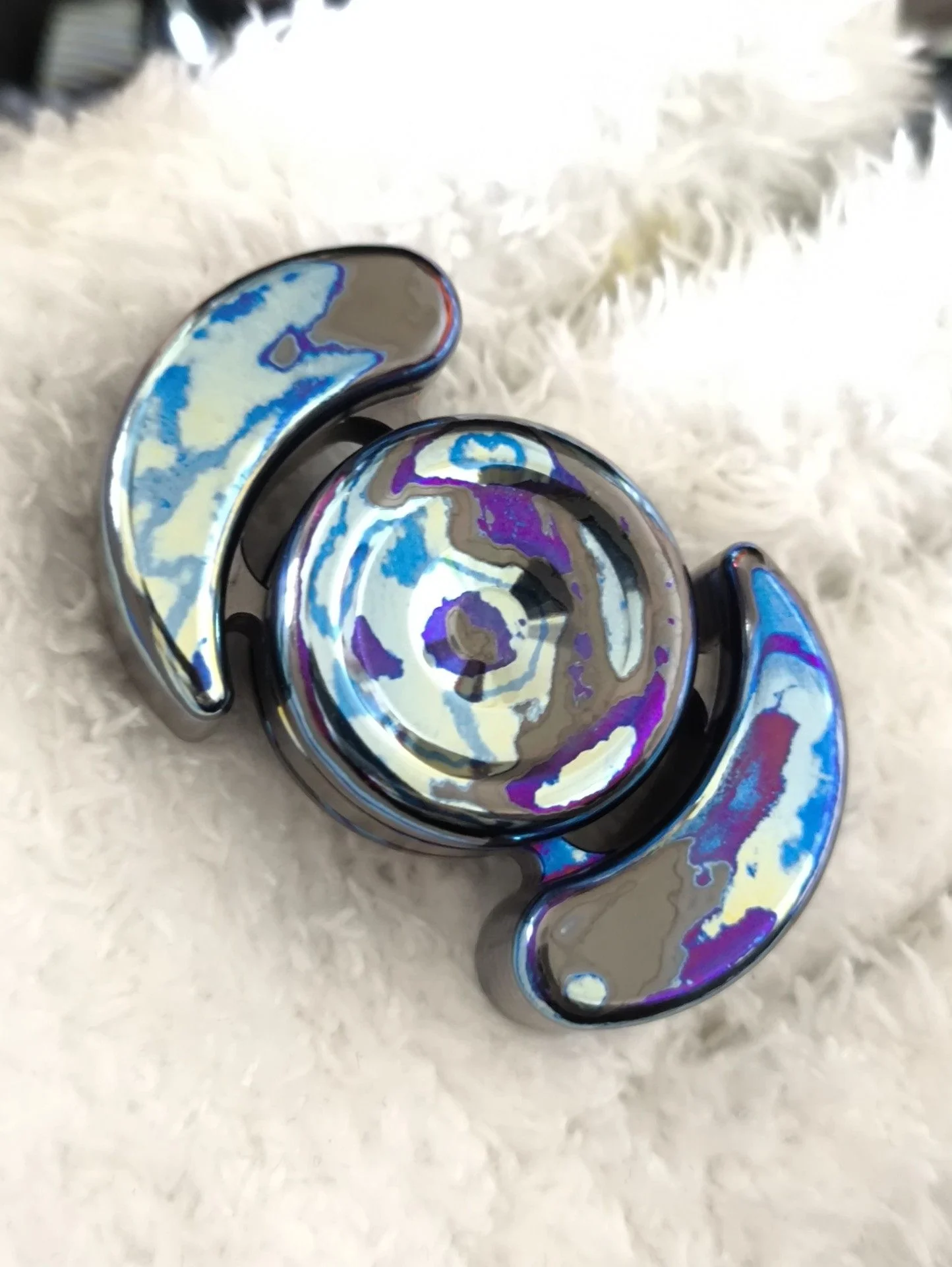 Magic Play EDC, Two Pages Zirconium Horse Two Instruments USED EDC, decompression toy