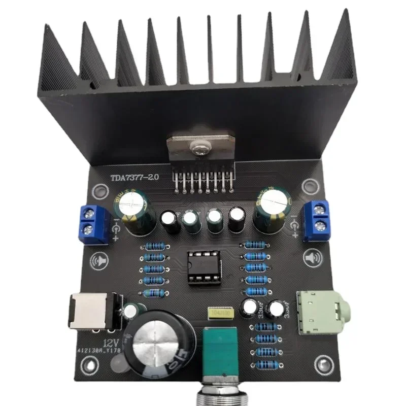 SOTAMIA TDA7377 مكبر كهربائي مجلس 2x30 واط فئة AB ستيريو مضخم الصوت ثنائي القناة المتكلم تضخيم الصوت المنزلي الصوت أمبير