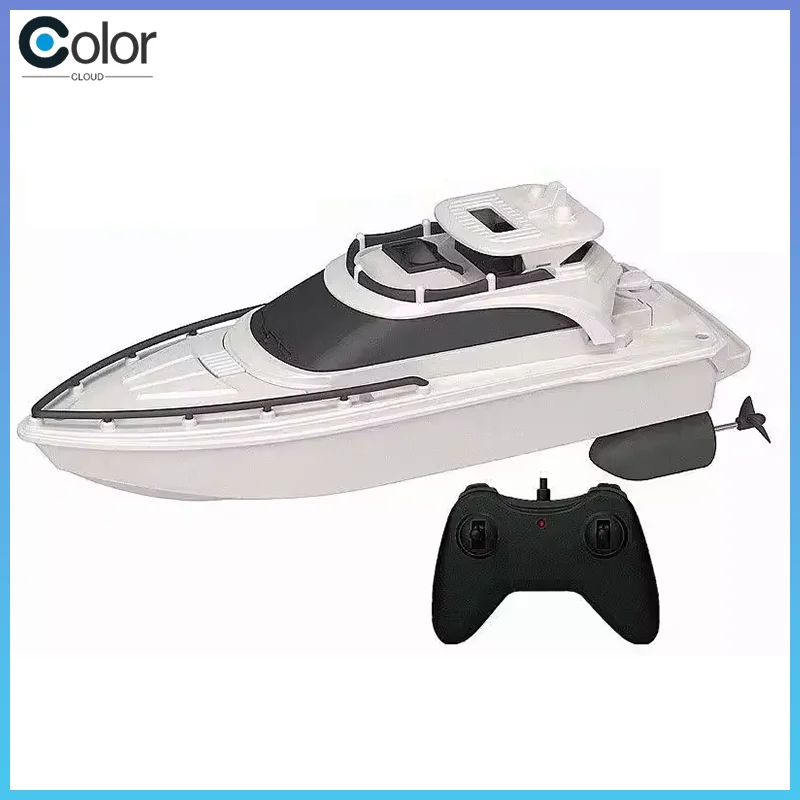 

4-Channel Remote Control Boat Can Be Launched Into Water Simulation Speedboat Electric-Powered Ship Children'S Boy'S Outdoot Toy