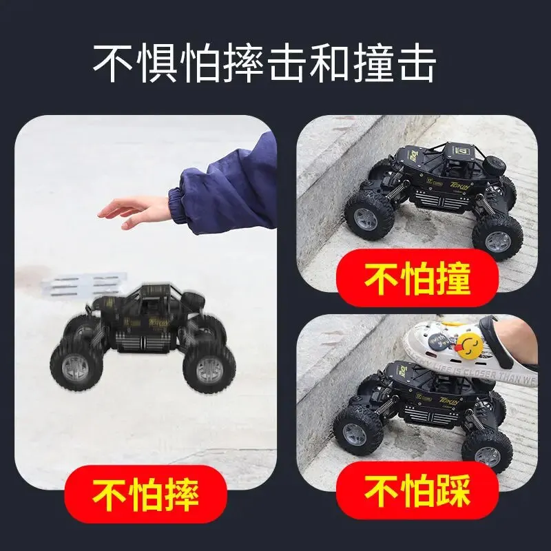 1:20 Remote Control Off-road Toy Car Charging Four-wheel Drive Alloy Climbing Car High-speed Remote Control Car Boy Gift Toy Car