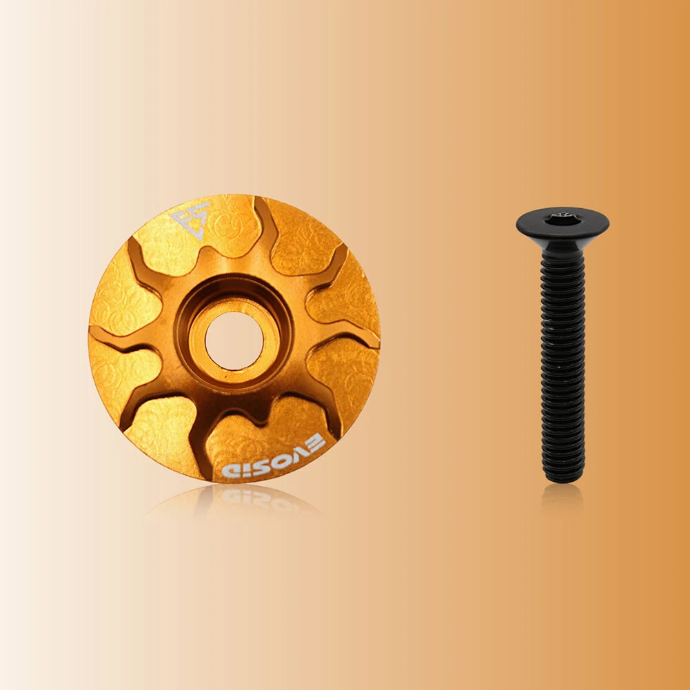 MTB الطريق دراجة الجذعية سماعة غطاء تغليف علوي سبائك الألومنيوم دراجة سماعة غطاء ل شوكة أنبوب رأس الدراجات الملحقات #6