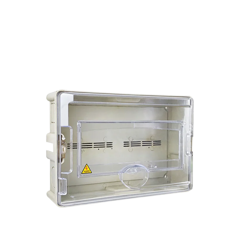Plastic Switch Box Outdoor Light and Shade Installation Universal Meter Box Outdoor Waterproof Plastic Transparent Switch Box