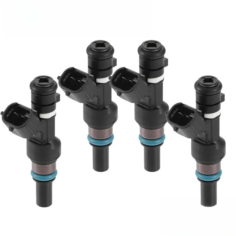 New 4PCS Fuel Injectors FBY11H0 For Nissan Micra K13 2010 2011 2012 2013 2014 2015 2016 FBY1010 16600-1HC0A