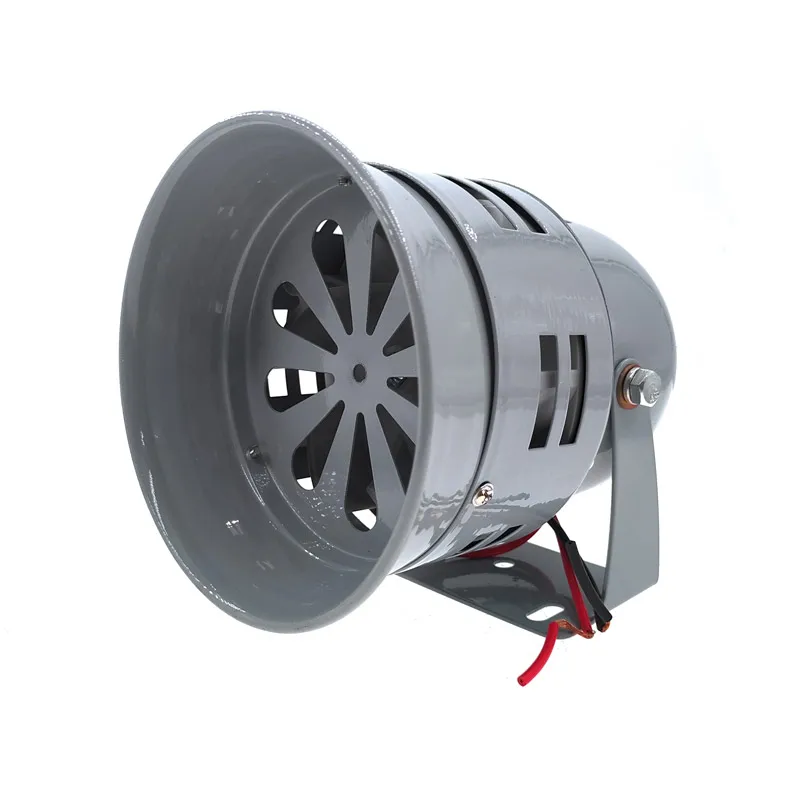 Heavy Duty Motor Siren, MS-190, 290, 490, 390, 12V, 24V, 220V, Automotive Air Raid Siren, Carro, Caminhão, Motor Driven Alarm, Buzzer pequeno