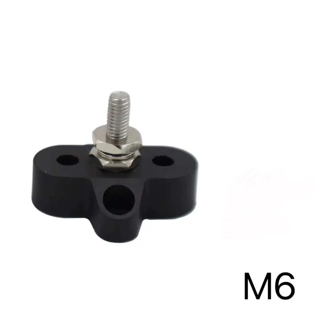 M6 M8 Bus Bar Terminal Block Battery Terminal 12V/24V Battery Power Stud Junction Modified Durable Junction Terminals