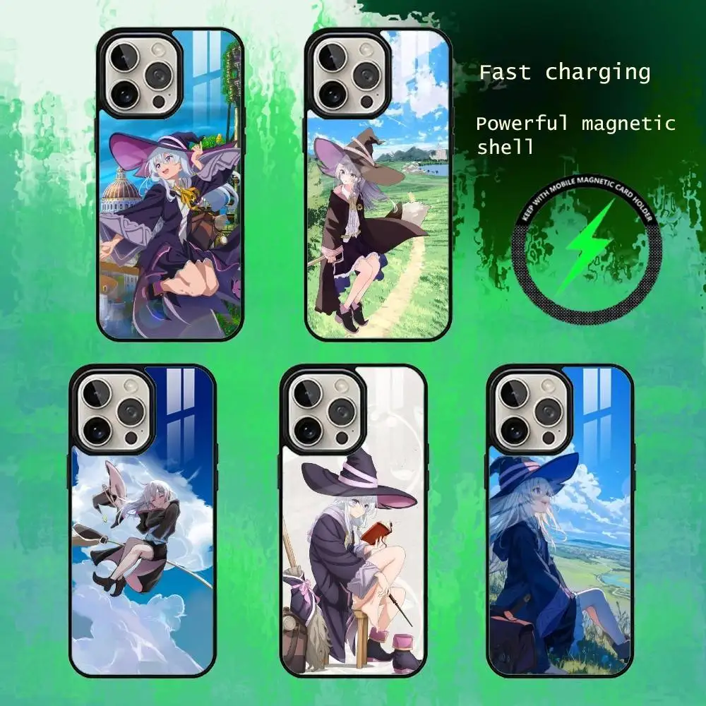 

The Journey of E-Elaina Phone Case For iPhone17,16,15,14,13 Plus,Pro Max Magnetic For Magsafe Wireless Charging