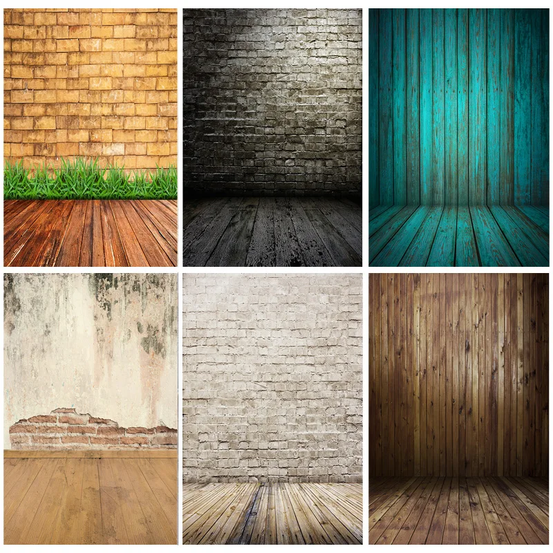 

Old Wood Board Texture Photography Background Wooden Planks Floor Baby Shower Photo Backdrops Studio Props 210307TZA-02