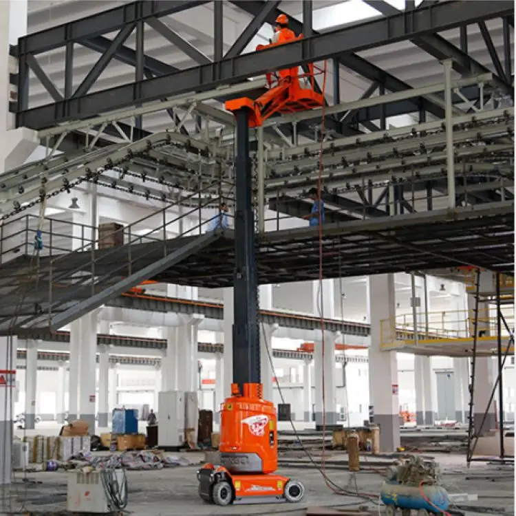 European and American self-propelled sleeve-type aerial work lifting platform, self-propelled column-type sleeve-type lifting
