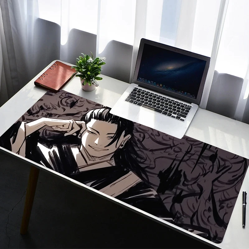 

Mouse Pad Laptop Non Slip Extended Desktop Mouse Mat PC Rubber J-jujutsu Kaisen Geto HD Keyboard Pad Gaming Accessories Mousepad