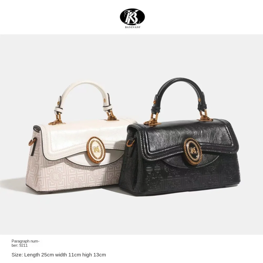 

KBhand-held women's bag 2025 New style high-end designer large-capacity commuting letter versatile single-shoulder crossbody bag