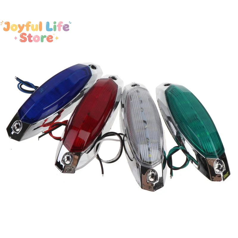 Hot 1Pcs Multi Color Waterproof LED Marine Lights With Chrome Housing For Small Boats Yachts Sailing Fishing