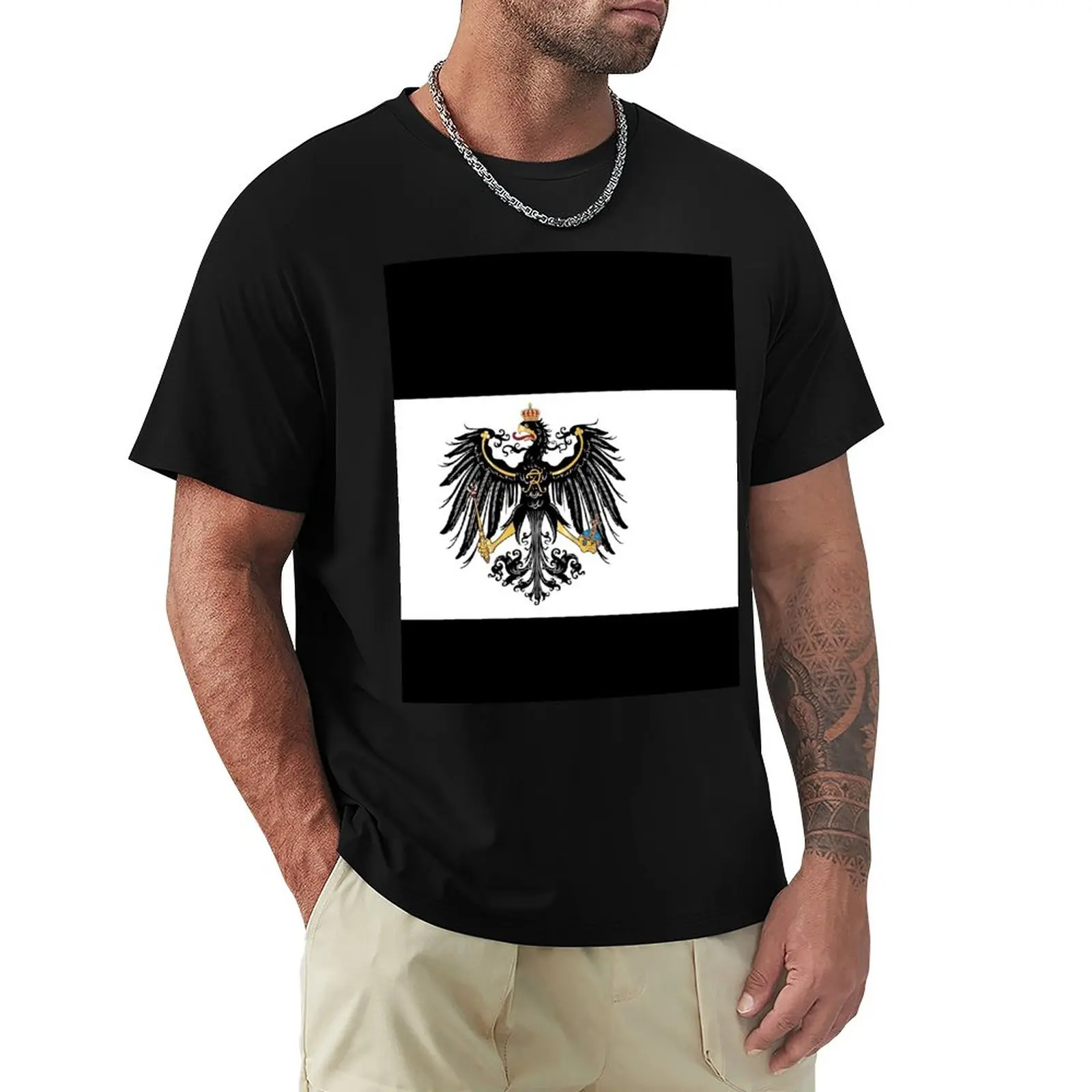 Flag of the Kingdom of Prussia (1892) - Flag Merch T-Shirt aesthetic clothes t shirt man tees mens t shirt