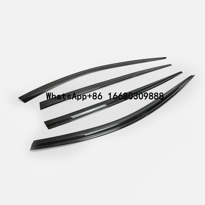 

For KIA Stinger 2017 Carbon Fiber Wind Visor Deflector Stinger Carbon Fiber Kit Carbon Spoiler