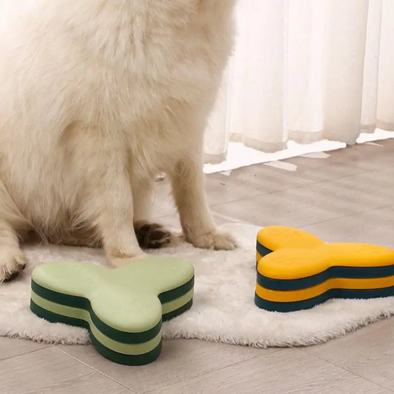 

Dog Treat Puzzle Interactive Dog Toys 3-Layer Rotating Feeder Dispenser Pet Supplies For Training Chewing Feeding Travel