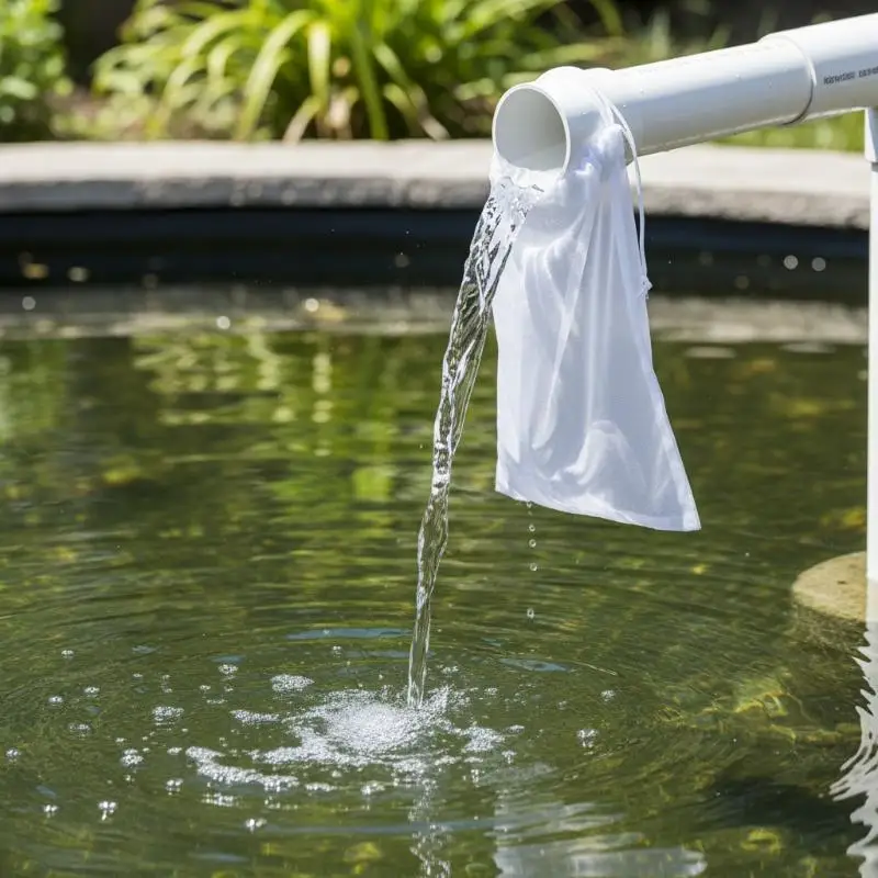 200-Mesh Filter Bag for Aquariums with Sturdy Drawstring for Professional Aquarists