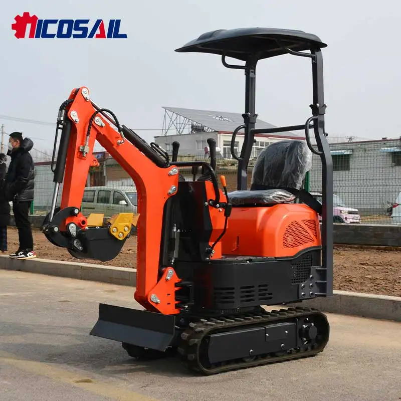 

Small Mini Excavator for Garden Work - Low Price, Mini Excavator Parts Included Ideal for Yard Maintenance
