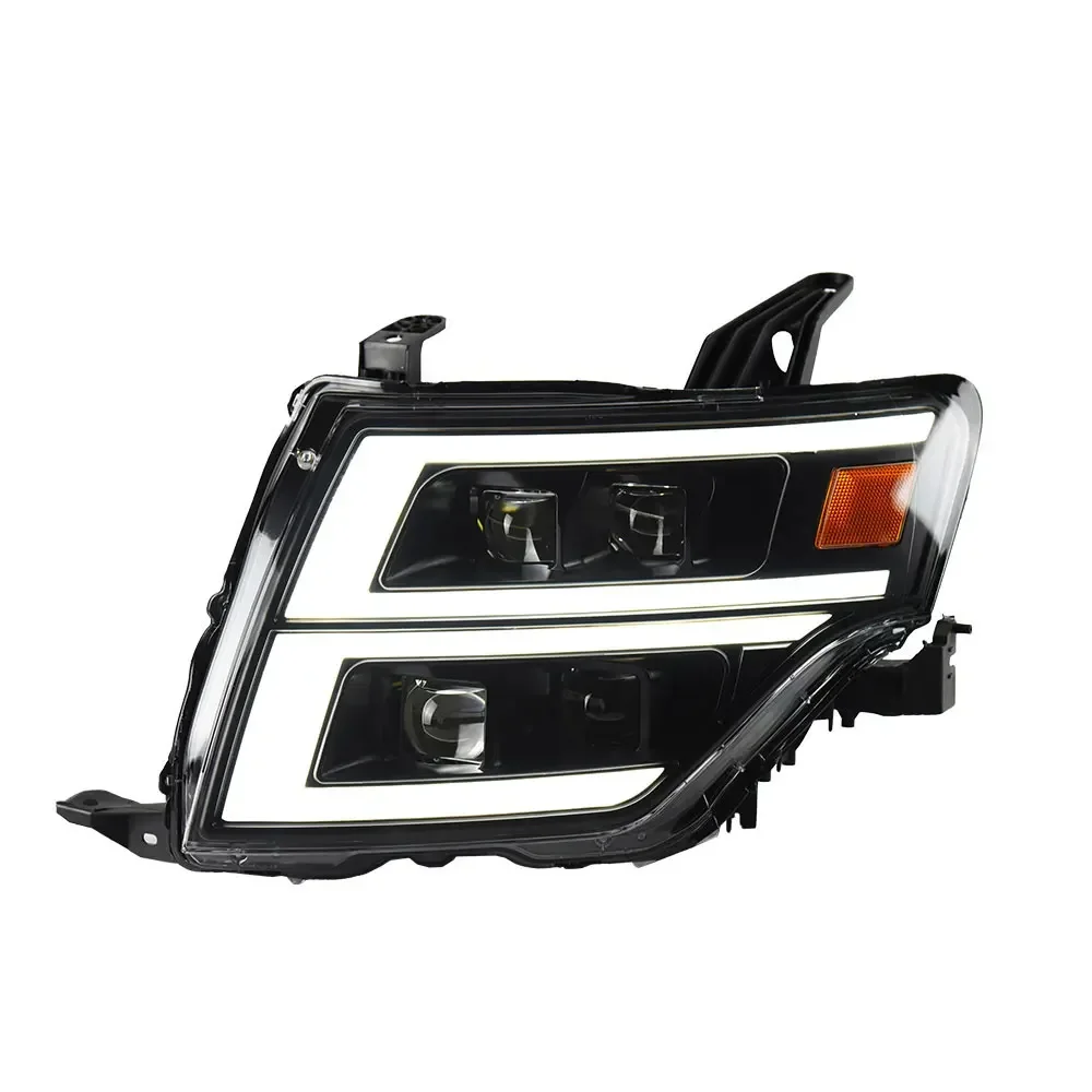 Luzes do carro para pajero farol 2006-2018 v97 cabeça lâmpada v87 v93 v95 faróis led projetor drl acessório automotivo