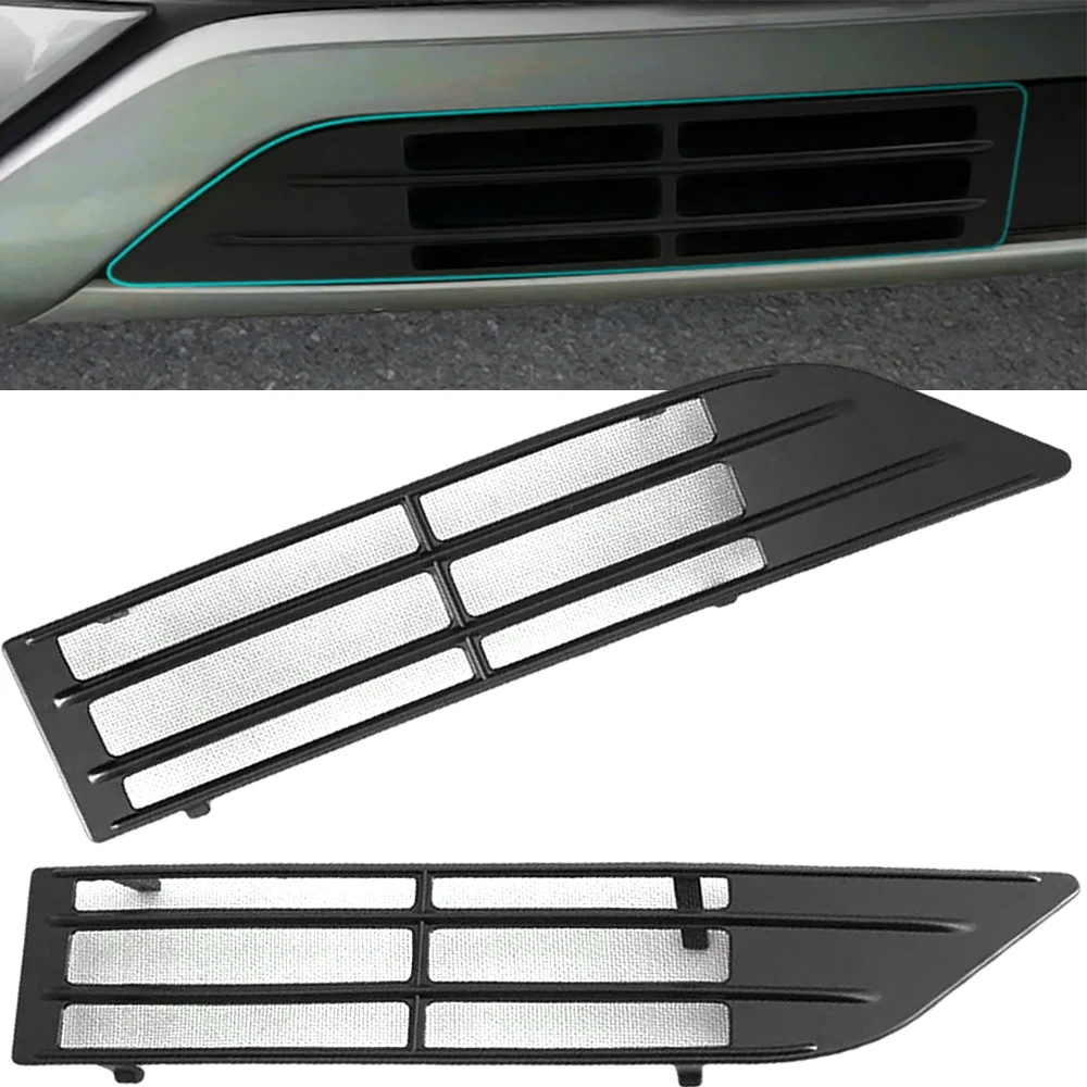 

2Pcs Car Insect-proof Net Front Air-conditioning Intake Grille Front Bumper Hood Vent Grille For 2022-2023 BYD Atto 3 Yuan Plus