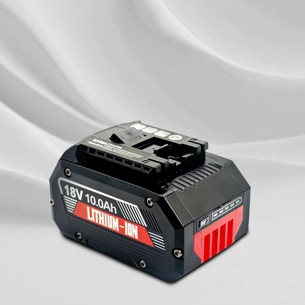 

18V Battery 10Ah FOR BOSCH Lithium Ion Battery Long-Lasting Lightweight Power Tool Battery for Building Site Projects