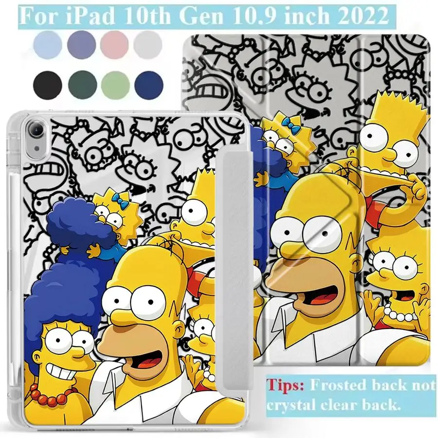 

Y-Fold Holder Cover Tablet Case For iPad Mini 6 7 Pro 2025 Pro 11th 10th 9th 8th 7th 12.9inch Air 4 5 M3 M2 1 2 M4 11inch The