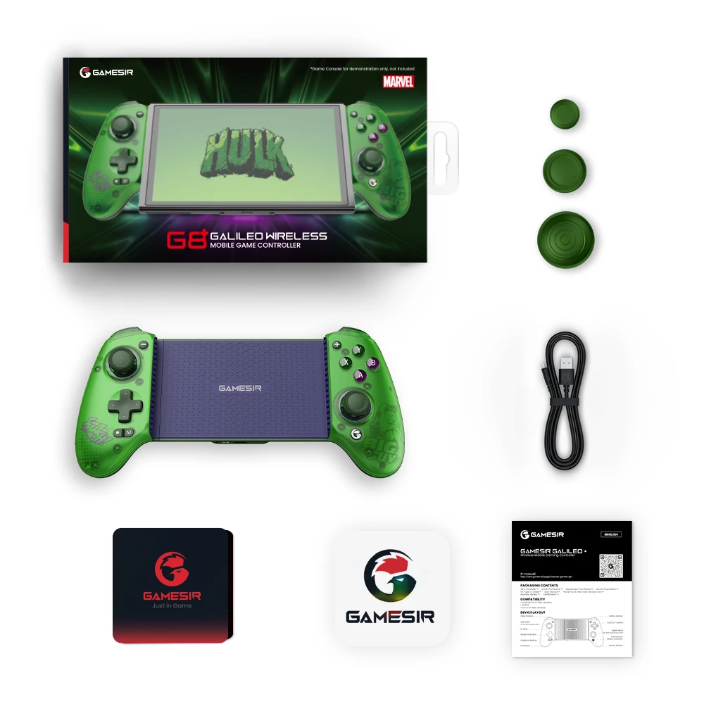 GameSir G8 Plus Hulk Edition Bluetooth Mobiler Gaming-Controller für Nintendo Switch 2, Android-Handys, Tablets, iPhone, iPad, PC – Detail 28