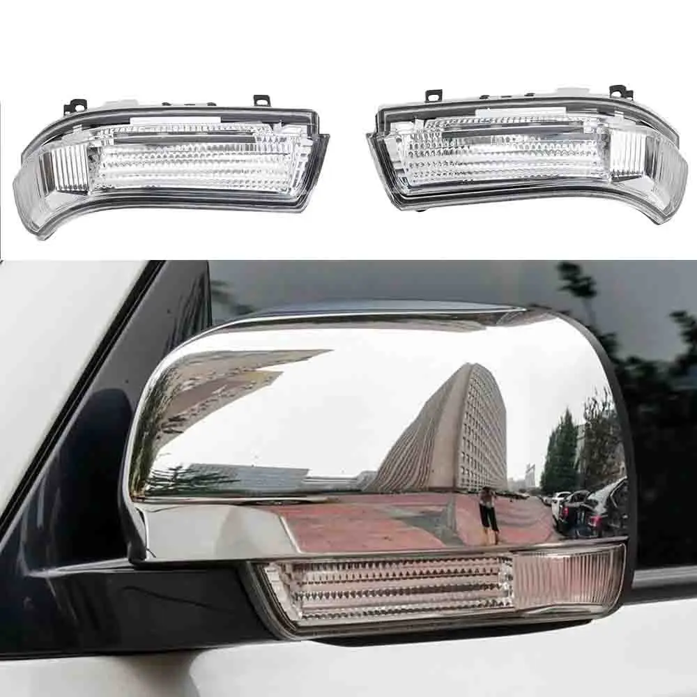 

Указатель поворота бокового зеркала для Mitsubishi Pajero Montero Shogun V73 V77 V75 V93 V97 2006-2019, автомобильный индикатор заднего вида, поворот