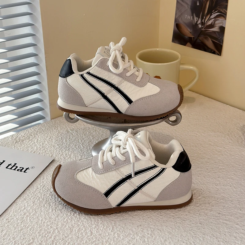 

Детские кроссовки, детский модный дизайн, белая нескользящая повседневная обувь для мальчиков и девочек, дышащие кроссовки с крючками, уличная обувь для малышей