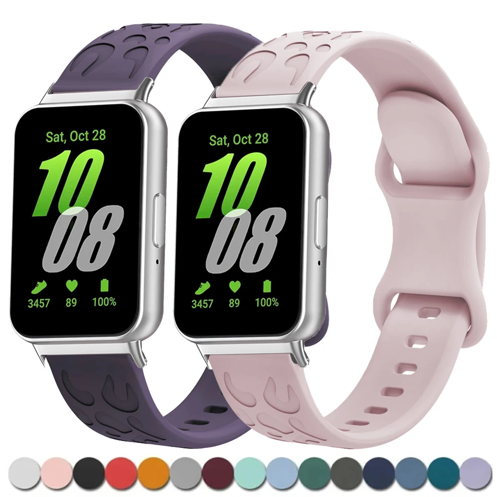 

Силиконовый ремешок для Samsung Galaxy Fit3, браслет-браслет для Samsung Galaxy Fit 3, спортивные часы, сменный ремешок, аксессуары